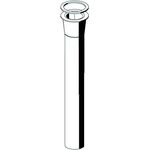 Schell Spülrohr MILANO 18mm, gekröpft, mit Dichtung, chrom