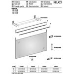 Keuco Lichtspiegel EDITION 400 auf Maß DALI 720-1050x650x33mm