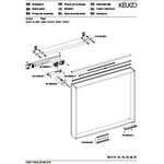 Keuco Lichtspiegel X-LINE DALI 800x700x105mm Inox