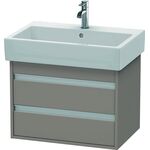 Duravit Waschtischunterbau KETHO 440x650mm basalt matt