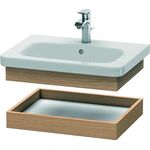 Duravit Ablageboard DURASTYLE 448x580x84mm europ. Eiche/europäische Ei