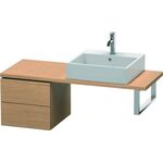 Duravit Konsolenunterschrank L-CUBE 400x420x477mm europäische eiche