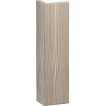 Duravit Korpusblende L-CUBE f Korpustiefe 477mm / 547mm pine silver
