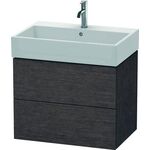 Duravit Waschtischunterbau L-CUBE 544x684x459mm eiche dunkel gebürstet