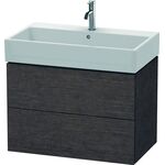 Duravit Waschtischunterbau L-CUBE 544x784x459mm eiche dunkel gebürstet