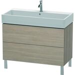 Duravit Waschtischunterbau L-CUBE 582x984x459mm pine silver