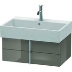 Duravit Waschtischunterbau VERO AIR 298x684x431mm flannel grey hochglanz