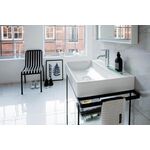 Duravit Metallkonsole DURASQUARE bodenst höhenv. +50mm f WT 235380 sw ma