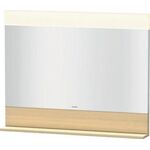 Duravit Spiegel VERO m Be Abl. 800x1000x142mm medi eiche