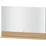 Duravit Spiegel VERO m Abl. 800xbis 400x142mm europ. eiche