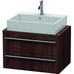 Duravit Konsolenunterschrank X-LARGE 440x700x478mm kastanie dunkel
