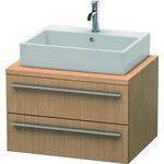 Duravit Konsolenunterschrank X-LARGE 440x700x548mm europäische eiche