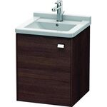 Duravit Waschtischunterbau BRIOSO 563x460x445mm Gri chr Ans li Kast. dkl