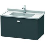 Duravit Waschtischunterbau BRIOSO Griff chrom 452x820x469mm graphit matt