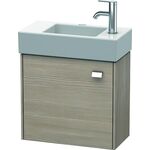 Duravit Waschtischunterbau BRIOSO 442x484x239mm Gri chr Ans li pine silver
