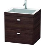 Duravit Waschtischunterbau BRIOSO 613x600x480mm m WT Vero Air Gri chr 1 HL