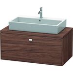 Duravit Konsolenunterschrank BRIOSO Gri chrom 442x1020x550mm nussbaum dunkel