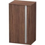 Duravit Halbhochschrank KETHO 360x500x880mm Ans links nussbaum dunkel