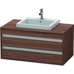 Duravit Waschtischunterbau KETHO 550x1000x496mm nussbaum dunkel