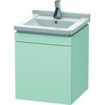 Duravit Waschtischunterbau L-CUBE 447x460x558mm Ans rechts lichtblau matt