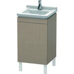 Duravit Waschtischunterbau L-CUBE 447x460x712mm Anschlag links leinen