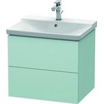 Duravit Waschtischunterbau L-CUBE 620x481x555mm lichtblau matt