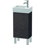 Duravit Waschtischunterbau L-CUBE 582x364x241mm Ans re Ei dunkel gebürstet