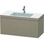 Duravit Waschtischunterbau L-CUBE m WT Vero Air 500x1000x480mm 1 HL leinen
