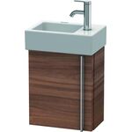Duravit Waschtischunterbau VERO AIR 436x364x211mm Ans links nussbaum natur