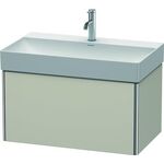 Duravit Waschtischunterbau XSQUARE 397x784x460mm taupe matt