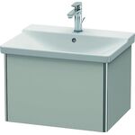 Duravit Waschtischunterbau XSQUARE 405x610x473mm betongrau matt