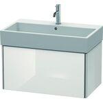 Duravit Waschtischunterbau XSQUARE 397x784x460mm weiß hochglanz