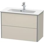 Duravit WTU COMPACT XSQUARE 560x810x388mm steingrau seidenmatt