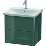 Duravit Waschtischunterbau XSQUARE 565x610x473mm dolomiti grey hochglanz