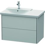 Duravit Waschtischunterbau XSQUARE Be li 565x810x473mm Nord. we seidenmatt