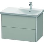 Duravit Waschtischunterbau XSQUARE Be rechts 565x810x473mm betongrau matt