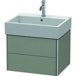 Duravit Waschtischunterbau XSQUARE 397x584x460mm steingrau seidenmatt