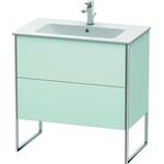 Duravit Waschtischunterbau XSQUARE 832x810x478mm lichtblau matt