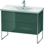 Duravit Waschtischunterbau XSQUARE 805x1010x473mm dolomiti grey hochglanz