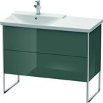 Duravit Waschtischunterbau XSQUARE Be li 805x1010x473mm dolo grey hochglanz