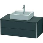 Duravit Waschtischunterbau XSQUARE 400x1000x548mm graphit matt