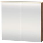 Duravit Spiegelschrank X-LARGE 138x800x760mm nussbaum natur