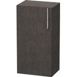 Duravit Halbhochschrank VERO 360x500x960mm Ans li Ei dunkel gebürstet