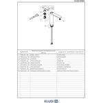 Kludi Waschschüssel-Einhandmischer AMEO DN 15 Auslaufhöhe Unterkante 205mm chr