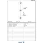 Kludi Brause-Set LOGO 3S 900mm chr