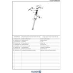 Kludi Waschtisch-EHM PURE&EASY 70 DN 15 ohne Ablaufgarnitur we/chr