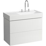 Laufen Waschtischunterbau KARTELL 600x880x450mm, 2 Schubladen weiß matt