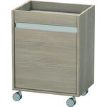 Duravit Rollcontainer KETHO 360x500x670mm Ans rechts pine silver