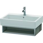 Duravit Waschtischunterbau VERO 431x650x155mm flannel grey hochglanz