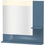 Duravit Spiegel VERO 142x800x800mm Be stone blue hochglanz
